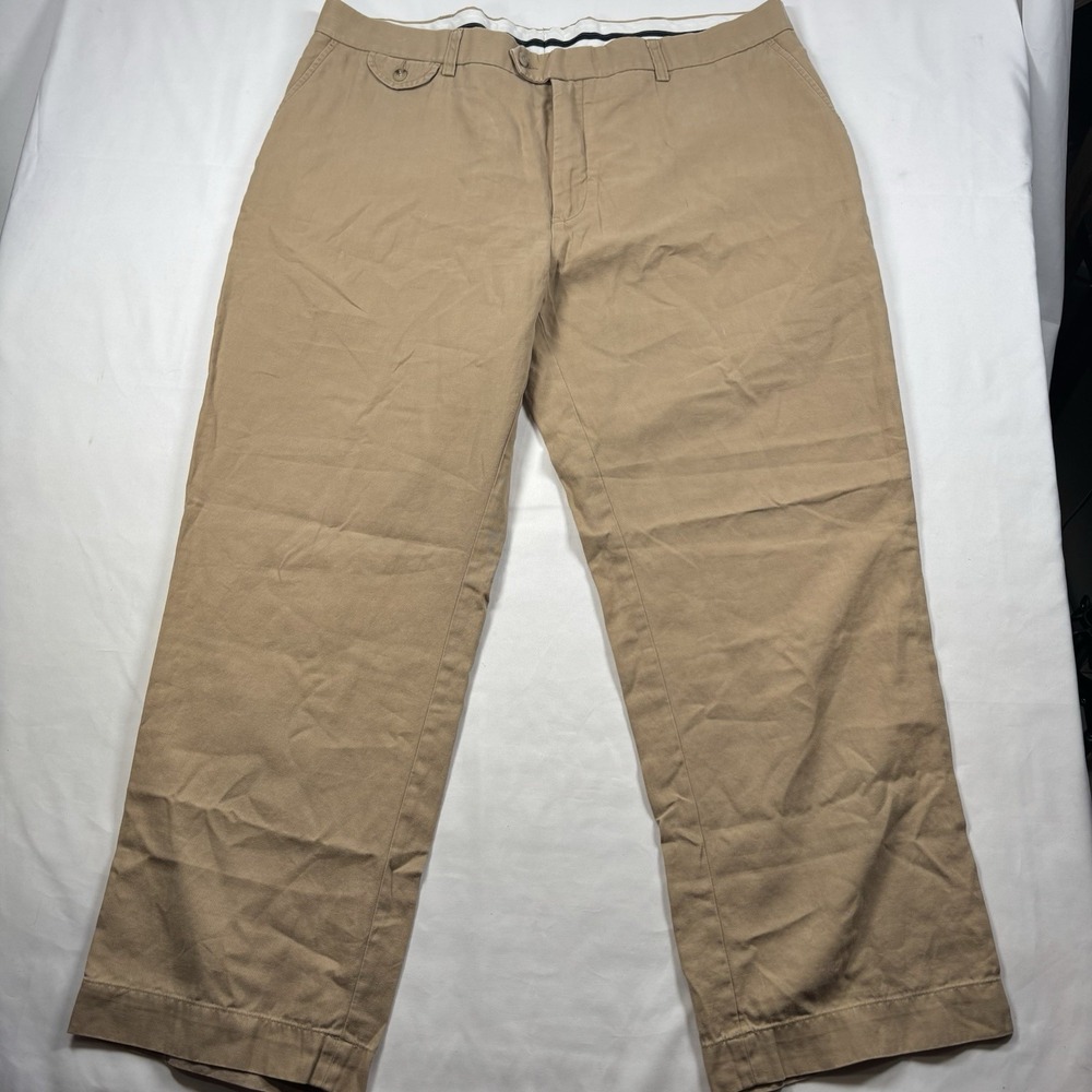 Polo Ralph Lauren Linen Blend Pants Trousers Men Sz 40 x 30 Brown